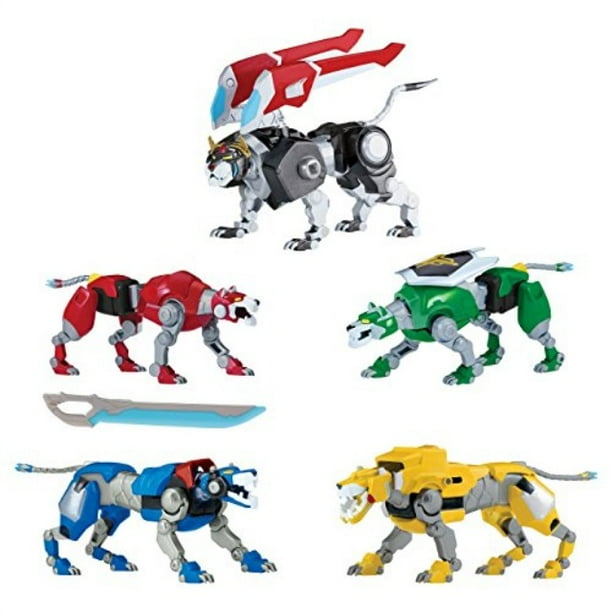 voltron legendary defender set of 5 combining lions action figures