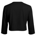 thumbnail image 6 of Arlun Fall Cropped Cardigan for Women Lightweight 3/4 Length Sleeve Open Front Cardigans for Oktoberfest Trendy Casual Crew Neck Solid Color Basic Thin Outerwear, 6 of 7