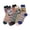 Dark Blue, variant on 5 Pairs Boho Crew Socks for Women Men Winter Fair Isle Nordic Vintage Casual Socks, Dark Gray