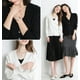 thumbnail image 4 of Sueter Mujer Moda Sweater Dama Abierto Botones Abrigo Ligero LOLE  Sueter, 4 of 4