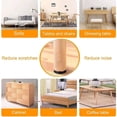 thumbnail image 3 of 24 X Planeur en Téflon avec Vis - 25 mm - Rond - Planeurs pour Chaises et Autres Meubles, 3 of 4