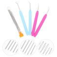 thumbnail image 2 of 1 Set Bent Crochet Needles Handcraft DIY Knitting Crochet Hooks Weaving Tools, 2 of 9