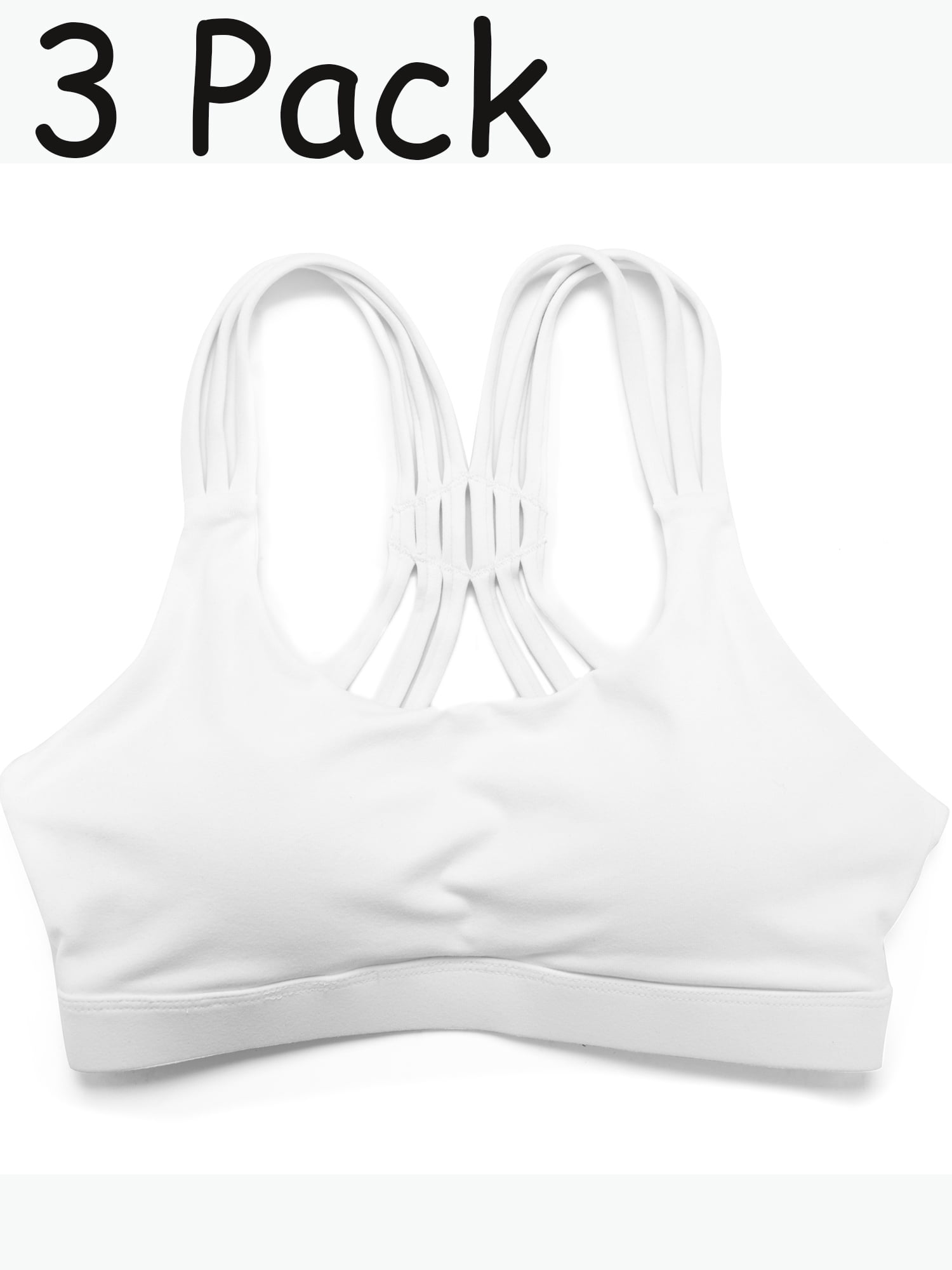 ladies padded sports bra