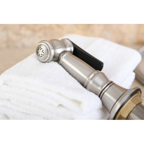 Kingston Brass KBSPR38 Kitchen Faucet Sprayer with Hose, Brushed Nickel