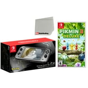 Nintendo Switch Lite Pokemon Dialga & Palkia Edition 32GB Handheld Video Game Console with Pikmin 3 Game Bundle