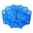 thumbnail image 2 of Opolski Foldable Fishing Trap Net Collapsible 6/8-Hole Hexagon/Octagon Fishing Bait Trap Fishing Net Catch Cage, 2 of 8