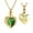 Green, variant on Cremation Jewelry Angel Wing Heart Urn Necklace for Ashes for Women Memorial Human Pet Ashes Pendant