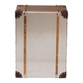 thumbnail image 5 of Baxton Studio Naylor Vintage Matte Bronze 3-Drawer Cabinet, 5 of 6