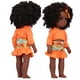 thumbnail image 3 of Muñeca de Niña Negra, Muñeca Africana de 14 Pulgadas, Muñeca de Bebé Realista, Muñecas de Bebé Lavables, El Mejor Regalo para Niños, 3 of 7