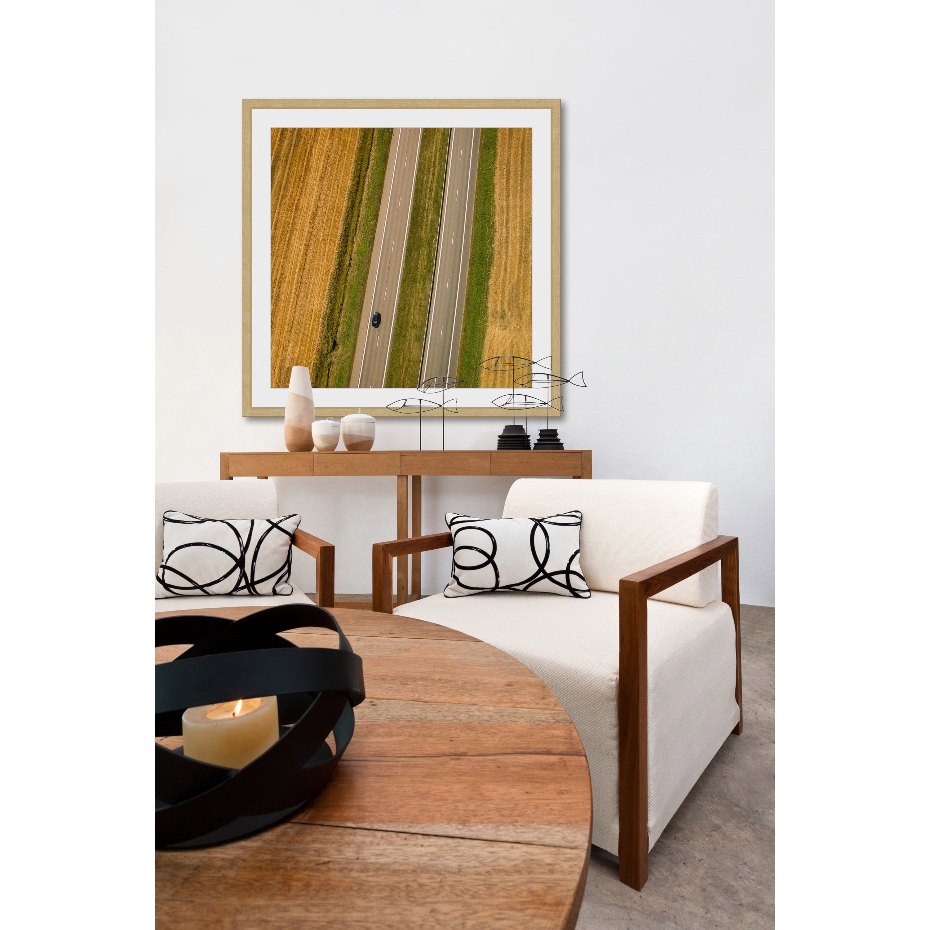 "Biway" Framed Painting Print
