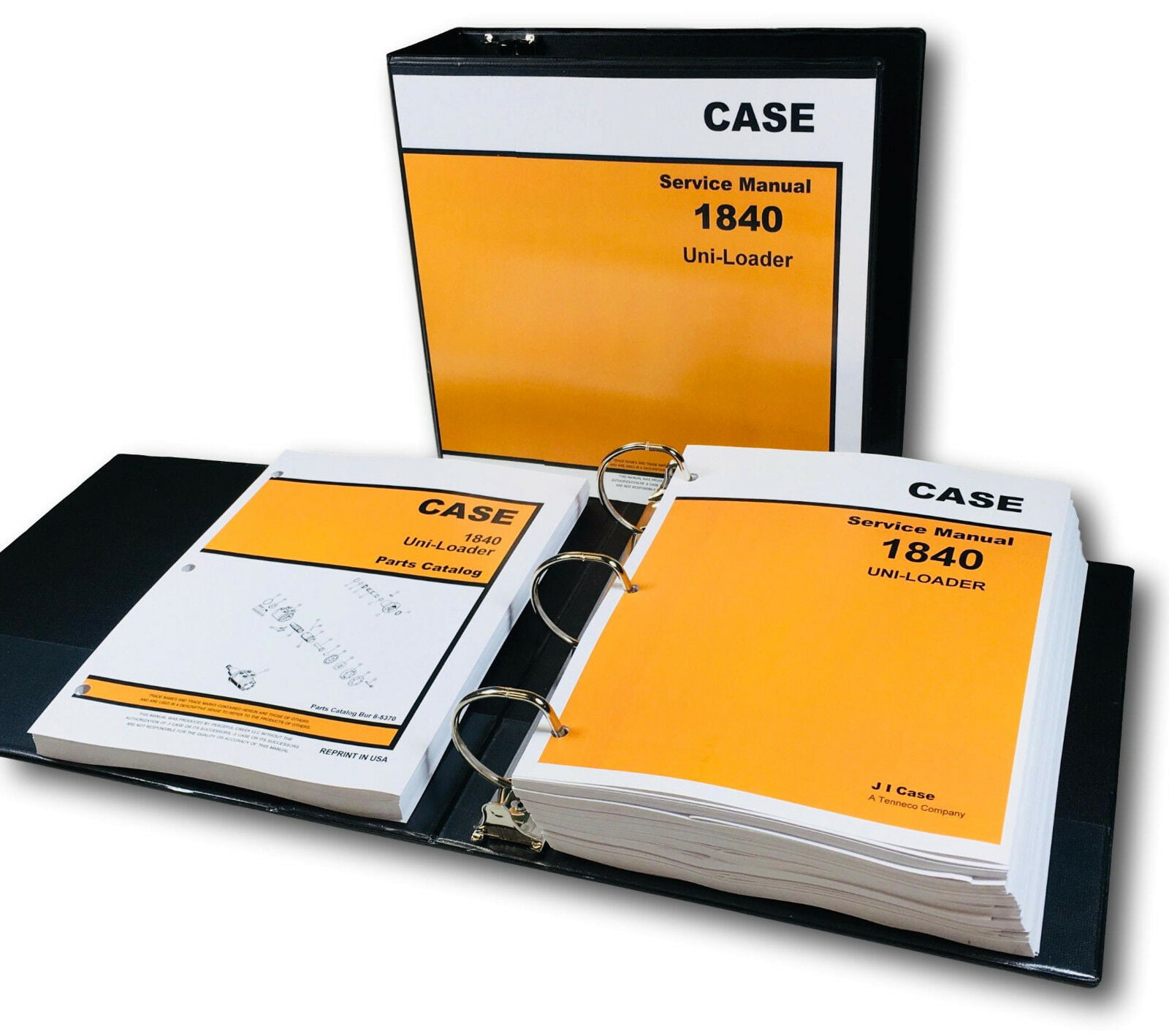 CASE 1840 UNI Loader OEM Service Repair Manual Book on CD BEST 