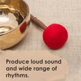 thumbnail image 2 of Tibetan Singing Bowl Mallet Wooden Felt Strikers Sound Bowl Meditation Mallet Sound Bowl Stick Medit, 2 of 5