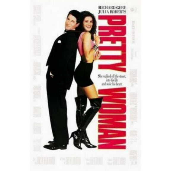 Pretty Woman Movie Poster 24In x36In Art Poster 24x36 Multi-Color Square Adults Poster Time