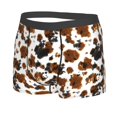 thumbnail image 2 of Daiia Cow Tie Dye Men's Underwear Boxer Briefs, Cotton Stretch Moisture-Wicking Underwear-Small, 2 of 9