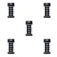 thumbnail image 1 of Injueey Paquete de 100 pegatinas para las yemas de los dedos del juego móvil, pegatina para juegos de pantalla táctil a prueba de sudor, Type2 NO2, 1 of 6