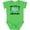 Apple Green, variant on Inktastic Make Every Day Earth Day with Hearts and Stars Boys or Girls Baby Bodysuit