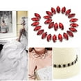 thumbnail image 1 of Chaîne en Strass, Couture à la Main pour Bracelets Sacs Chaussures Colliers Strass Blanc, Strass Rouge, Blanc + Noir, 1 of 7