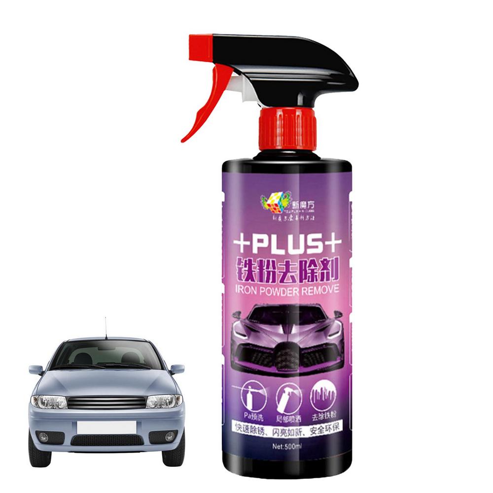 Iron Remover Car Detailing Iron Fallout Rust Eraser Spray Cleaner for Removing Iron