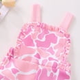 thumbnail image 6 of Ymyiu Baby Rompers Girl Short Sleeve Newborn Infant Baby Girls Clothes Sleeveless Romper Dress Toddler Romper 18 24 Months (Pink,18-24 Months), 6 of 6