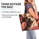 thumbnail image 2 of Disketp Vintage Red Flower Chihuahua Bolsa Tote Estampada para Mujer, Bolso de Hombro y de Mano para Compras y Viajes, 2 of 8