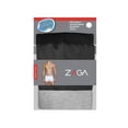 thumbnail image 2 of Bóxer Zaga para Hombre, Corto Microfibra Negro Gris 2 Piezas Talla EG Negro Talla EG, 2 of 4