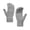 Gray, variant on Beige Fingerless Knitted Gloves For Men And Women Solid Color Design Outdoor Casual Thickened Wool Warm Acrylic Material Free Size 8.27 Inches Length