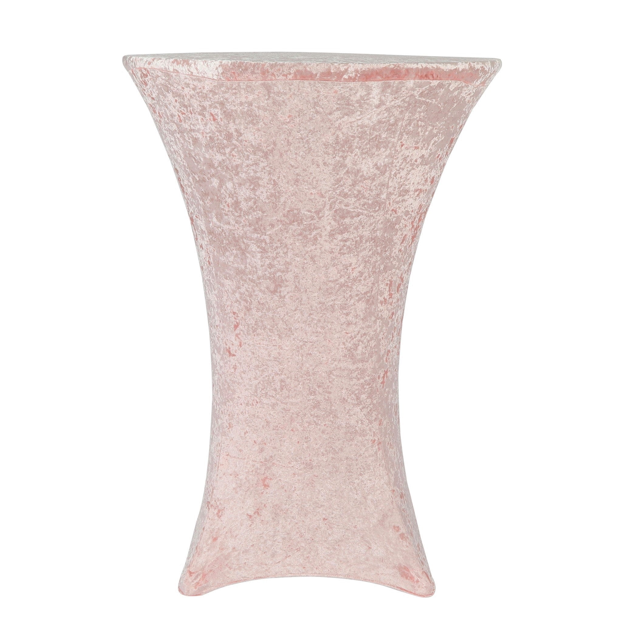 Velvet Spandex Cocktail Round Table Cover Stretchable Tablecloth 32 ...