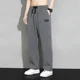 thumbnail image 5 of Pantalones de verano rectos para hombre, pantalones deportivos finos, lisos, drapeados, oferta de bienvenida, pantalones de entrenamiento estéticos, precio barato y caliente para hombres, 5 of 5