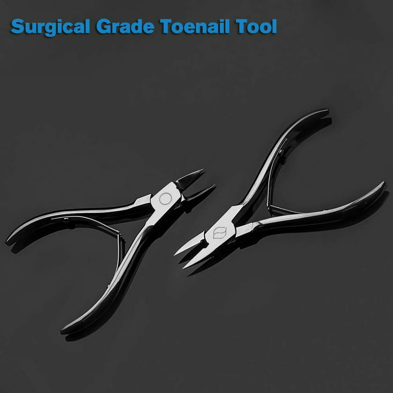 FERYES Toenail Clippers Straight Blade for Thick Toenails, Nail Clippers  for Thick and I