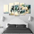 thumbnail image 2 of Cuadro decorativo Cuadros Abigail Abstracto Elefantes Familia Manada 5 piezas, 2 of 5