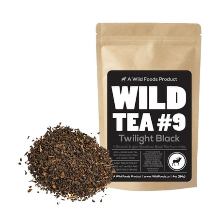 Wild Tea #9: Twilight Black, Black Tea From India - Smooth Black tea - 4oz by Wild (Best Black Tea In India)