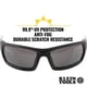 thumbnail image 3 of Gafas de seguridad Klein Tools 60164 con marco completo y lente gris, 3 of 9