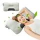 thumbnail image 1 of Almohada alternativa de plumas de grado hotelero - Almohada suave y de soporte para dormir de espalda, de lado o boca abajo, 48x74cm, blanca, 1 of 9