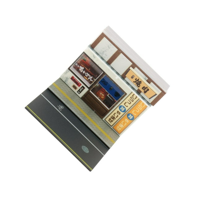 ZLight Models Scenery for Model Cars Display Ornaments Background for Gifts Bbq Restaurant