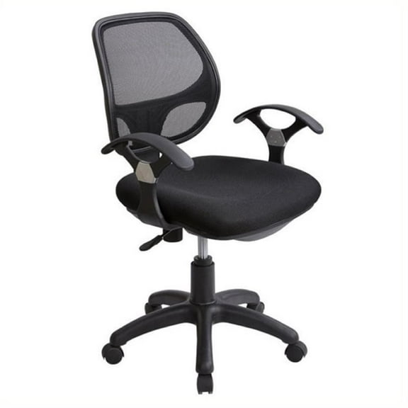 Scranton & Co Mesh Office Chair in Black