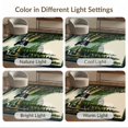 thumbnail image 7 of ODIKA 5'x7' Ultra-Soft Area Rug, Fishing Cabin Forest Border Wildlife Print Motif Motifs Lake None Washable, Bare feet friendly, Silk-Touch for Bedroom Home office, 7 of 7