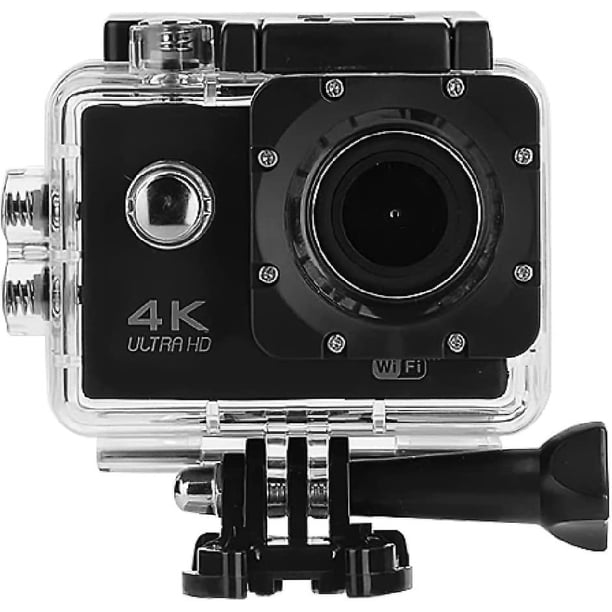Botao 4k30fps Cámara de acción HD Wifi Cámara impermeable Cámara de vídeo 32g Tarjeta SD y kit de accesorios para casco