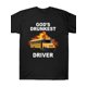 thumbnail image 2 of Camiseta de algodón para hombre "Conductor Borracho de Dios" - Hombros Descubiertos, Estilo Bohemio, Tejido no Elástico, Ideal para Todas las Estaciones, 2 of 6