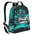 thumbnail image 5 of Geometry Dash Multifunctional Backpack Casual Hiking Daypacks High Capacity School Bag Bookbag, 5 of 5