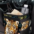 thumbnail image 6 of Leopard Foldable Car Trash Can with Lid, Leak-proof Mini Trash Can, Hanging Storage Bag, Car Trash Bin, 6 of 6