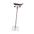 thumbnail image 3 of ziyahi Freestanding Birdbath Offering Easy Installation And Maintenance Bird Feeder Experience In Backyard Metal Bird Feeder, 3 of 6