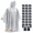 Clear 24pcs-One Size Tall, variant on Clear 24pcs One Size Tall Adult Rain Ponchos Family Pack
