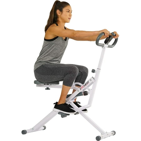 EFITMENT Rower-Ride Squat Machines for Home Exercise Trainer Total Body Abs and Glutes Butt Assist Db Method Upright Workout Rowing Machine - SA022