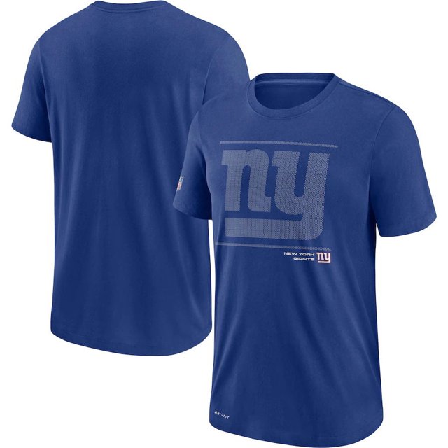 T-Shirt à Manches Courtes en Coton de Performance de l'Équipe Sideline de Football de la NFL