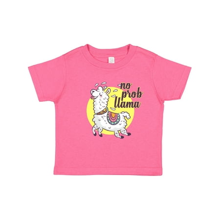 

Inktastic No Prob Llama Gift Toddler Boy or Toddler Girl T-Shirt