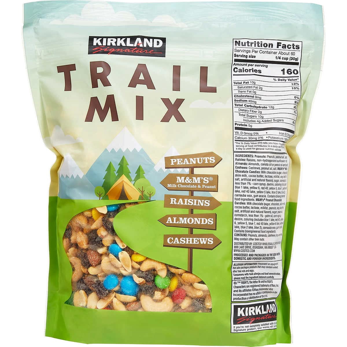 Kirkland Signature Trail Mix, 4 lbs