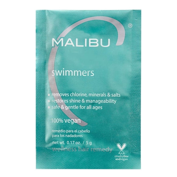 Remedio de bienestar para nadadores Malibu C para el cuidado del cabello (1 paquete)