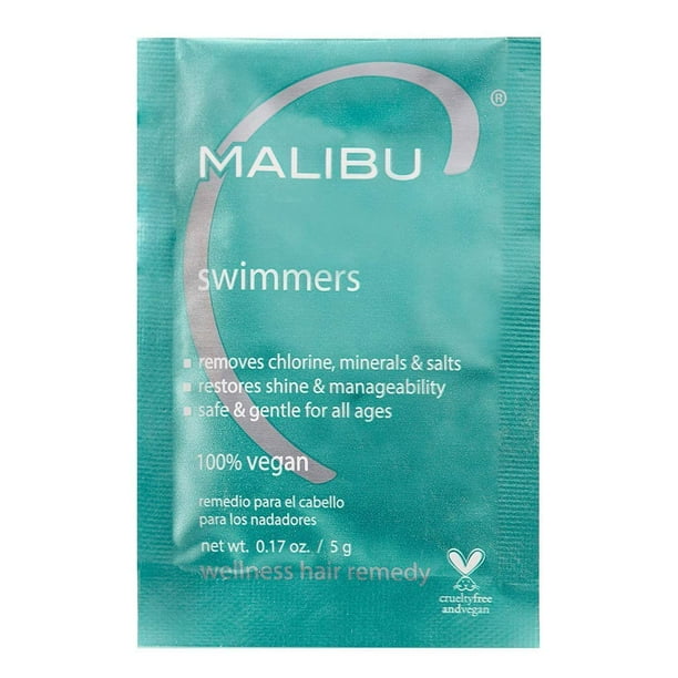 Remedio de bienestar para nadadores Malibu C para el cuidado del cabello (1 paquete)