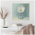 thumbnail image 2 of Amanti Art Single White Tulip Framed Canvas Wall Art Print, 2 of 7