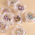 thumbnail image 4 of Jiaroswwei Nail Decoration Plentiful Quantity Sparkling Surface Glass Drill Colorful Shining Butterfly Style DIY Nail Art Ornament Beauty Supplies, 4 of 8